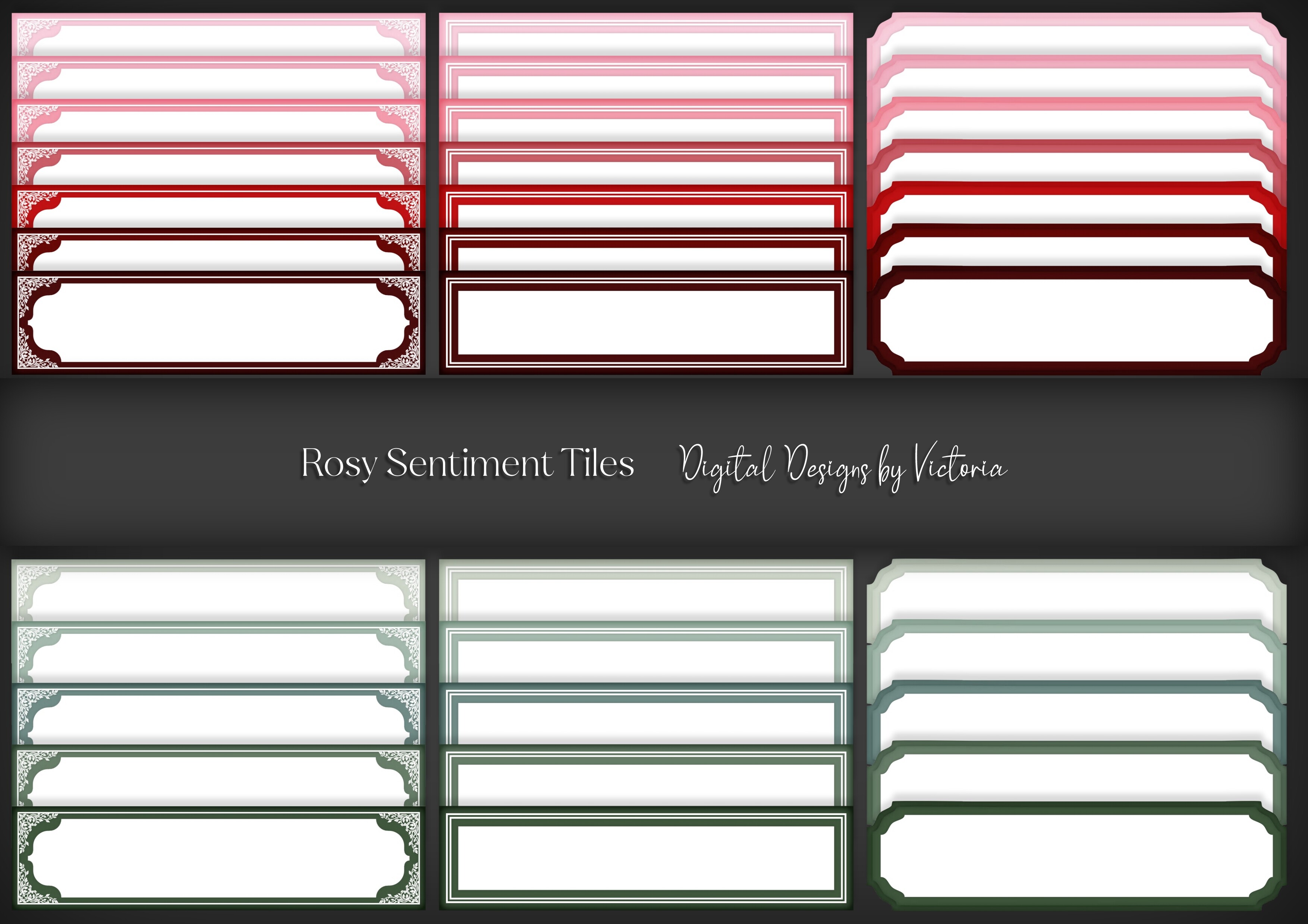 Rosy Sentiment Tile
