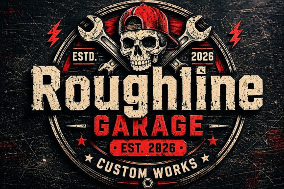 Roughline Font PNG with transparent background - Preview 3
