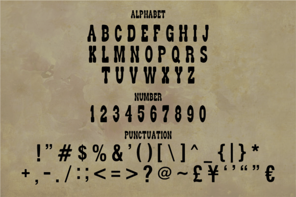 Saddle Ridge Font PNG with transparent background - Preview 3