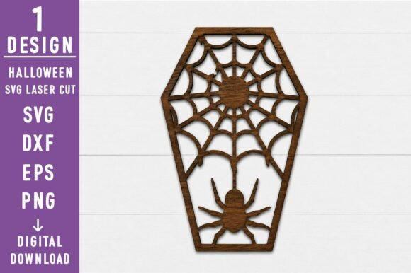 Spooky Halloween Laser Cut SVG Corte a Laser Por CuttingLab