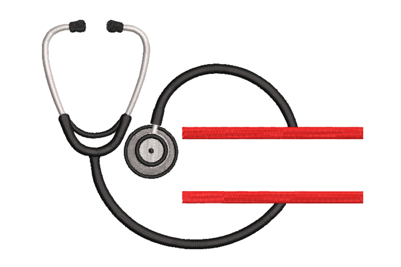 Stethoscope Name Frame