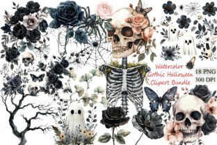 Watercolor Gothic Halloween