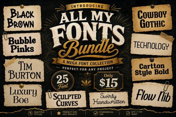 All My Fonts Font - Preview 2