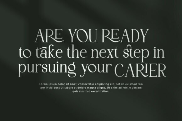 Biresta Midnight Font - Preview 4