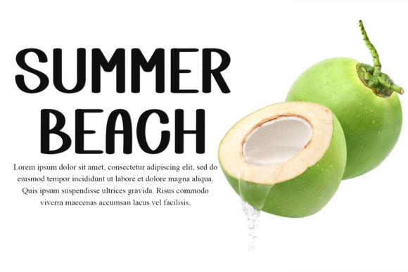 Birthday Summer Font - Preview 4