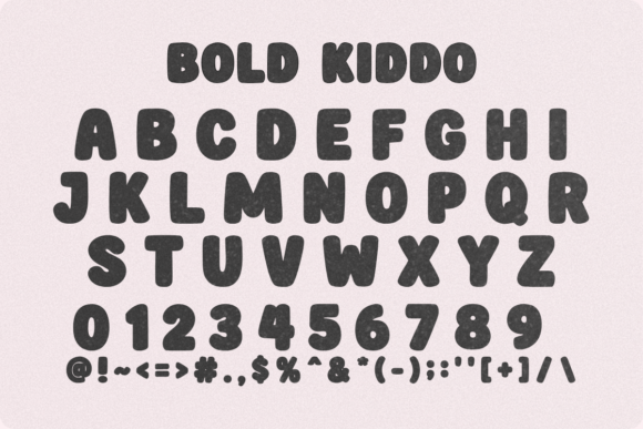 Bold Kiddo Font - Preview 6