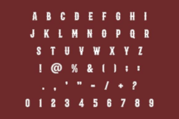 Classic Western Font - Preview 6
