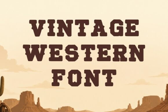 Cowboy Font - Preview 1