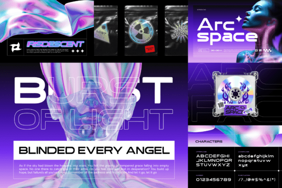 Futuristic Bundle Vol.02 Font - Preview 5