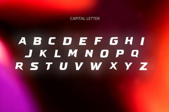 Gaming V Font - Preview 3