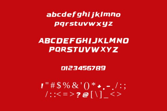 Gaming V Font - Preview 5
