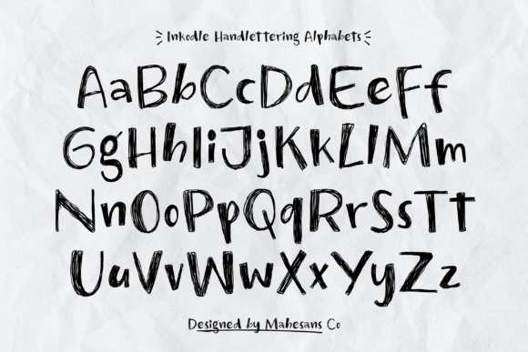Inkodle Font - Preview 5