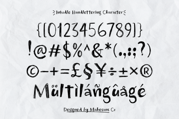 Inkodle Font - Preview 6