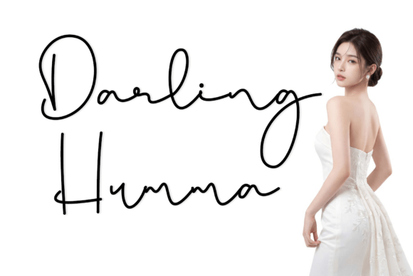Laddy Beauty Font PNG with transparent background - Preview 1