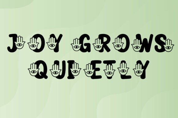 Nannly Font PNG with transparent background - Preview 2