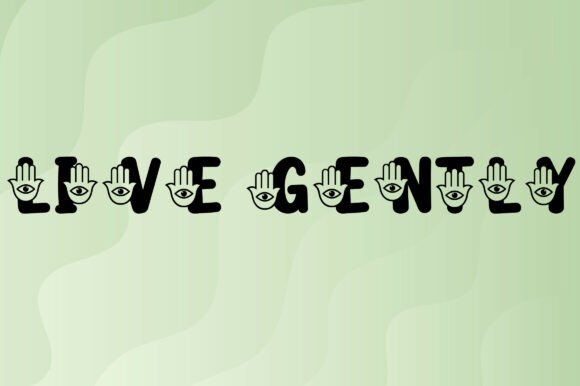 Nannly Font PNG with transparent background - Preview 5