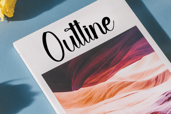 Oatmilk Font PNG with transparent background - Preview 1