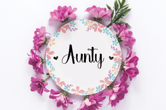 Oatmilk Font PNG with transparent background - Preview 3
