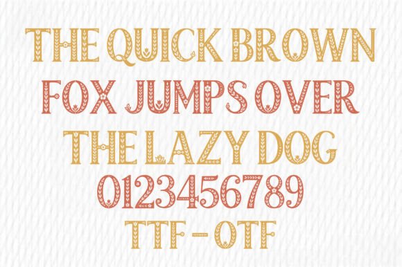 Ornella Serif Font PNG with transparent background - Preview 4