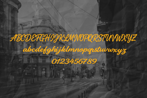 Pattas Signature Font PNG with transparent background - Preview 2