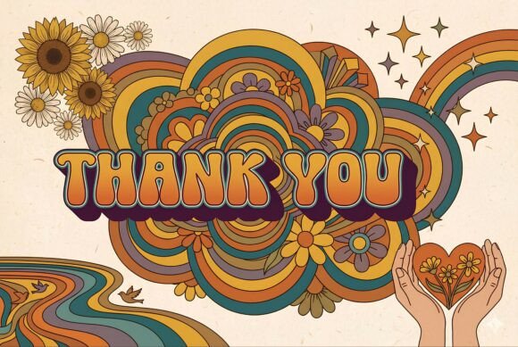 Petal Groove Font PNG with transparent background - Preview 5