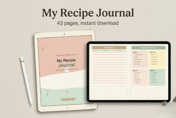 Recipe Journal Printable