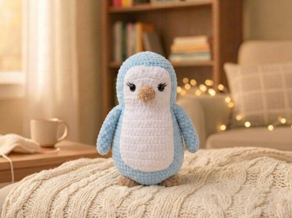 Snowy Penguin Pattern