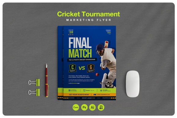 Ultimate Cricket Match Day Flyer