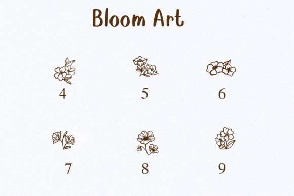 Bloom Art Font - Preview 3