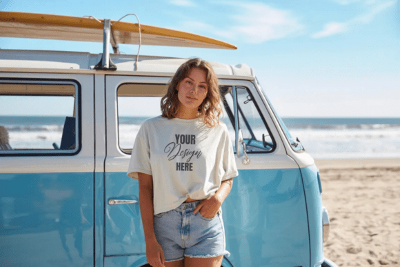 Comfort Colors T-shirt Mockup