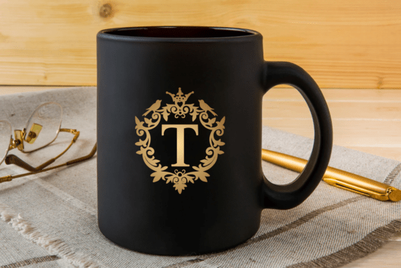 Crown Monogram Font - Preview 4