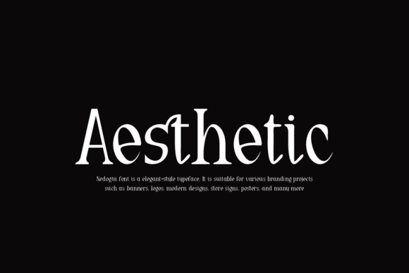 Nedogta Font PNG with transparent background - Preview 3
