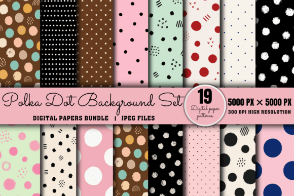 Polka-Dot-Background-Set-Paper-Patterns-