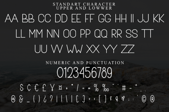 Airspace Font - Preview 4