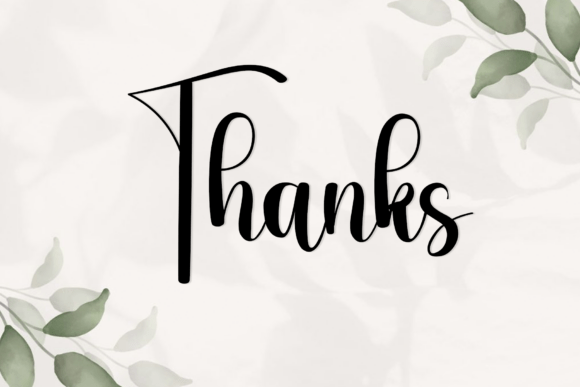 Angela Handwriting Font - Preview 5