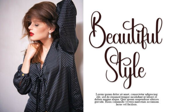 Beautiful Village Font - Preview 4