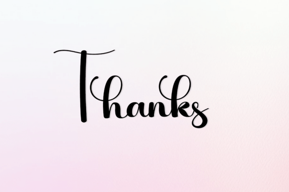 Beautyline Font - Preview 4