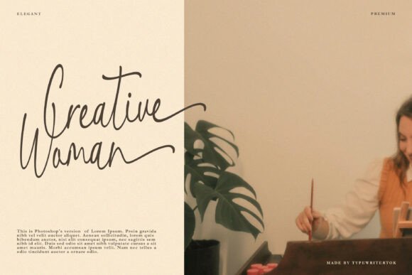 Benetta Font - Preview 1