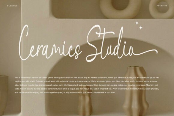Benetta Font - Preview 3