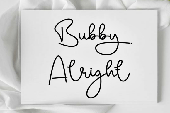 Birthday Dairy Font - Preview 1