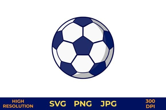 Black White Soccer Ball Vector Design Afbeelding Afdrukbare Illustraties Door designcrafts