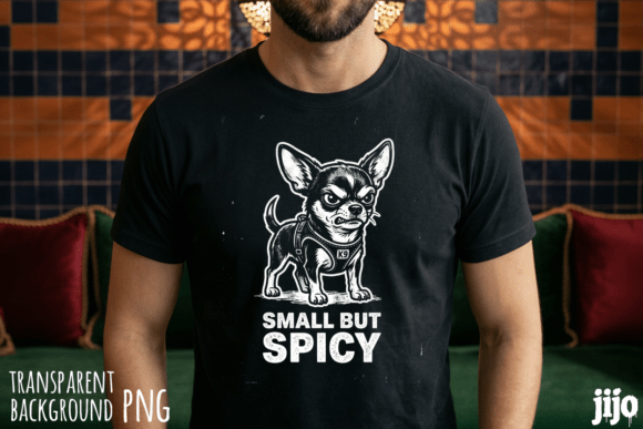 Spicy small chihuahua PNG for chihuahua dad mug funny tumbler design
