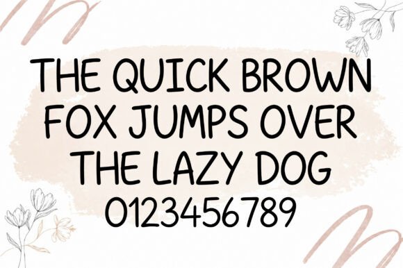 Crazy Handwriting Font - Preview 1