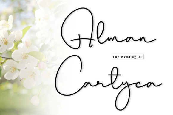 Darling Beauty Font PNG with transparent background - Preview 3