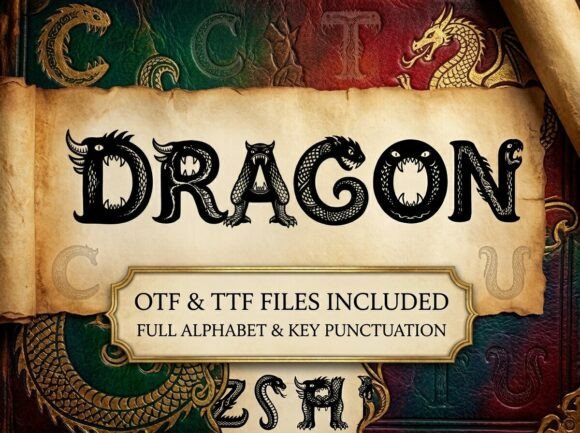 Dragon Font - Preview 1