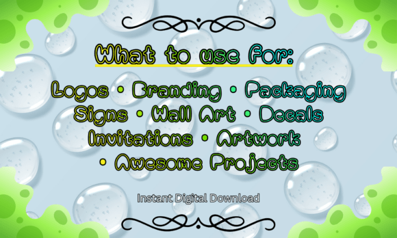 Jelly Bubble Font font preview - 4