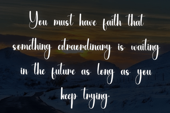 Simple Enchanted Font PNG with transparent background - Preview 4