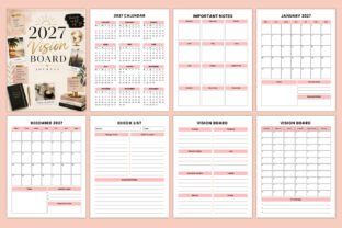 2027 Vision Board Journal KDP Graphic Graphic by SR KDP · Creative Fabrica