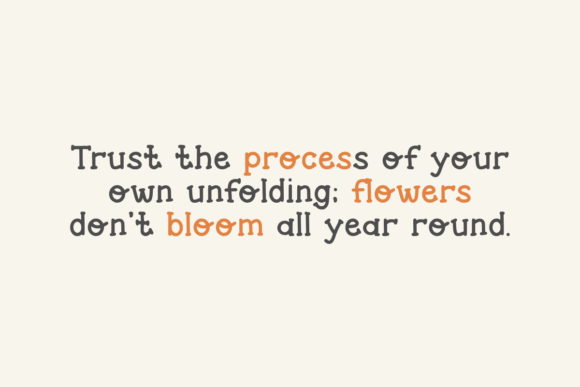 Almond Sugar Font - Preview 2