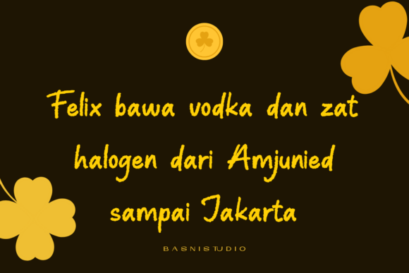 Blingkima Font - Preview 5